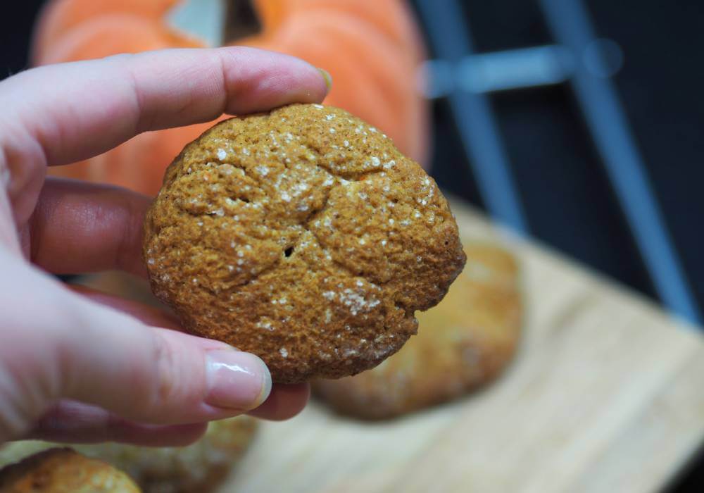 podzimní dýňové sušenky bez lepku