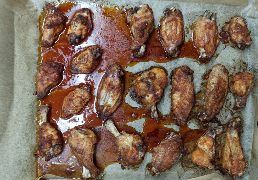 recept na ďábelská kuřecí křídla