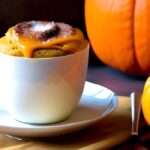 dýňové mug cake