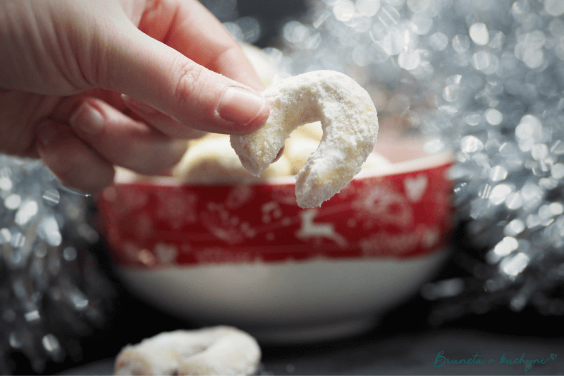 recept na vanilkové rohlíčky