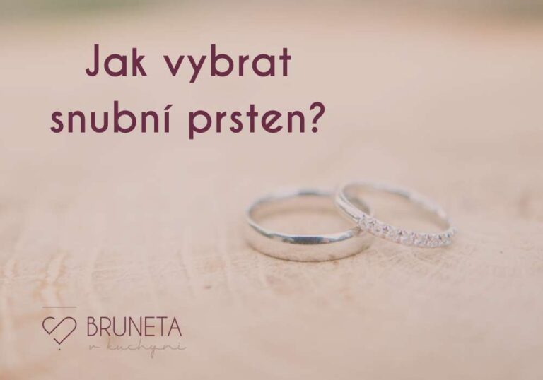 jak vybrat snubní prsten