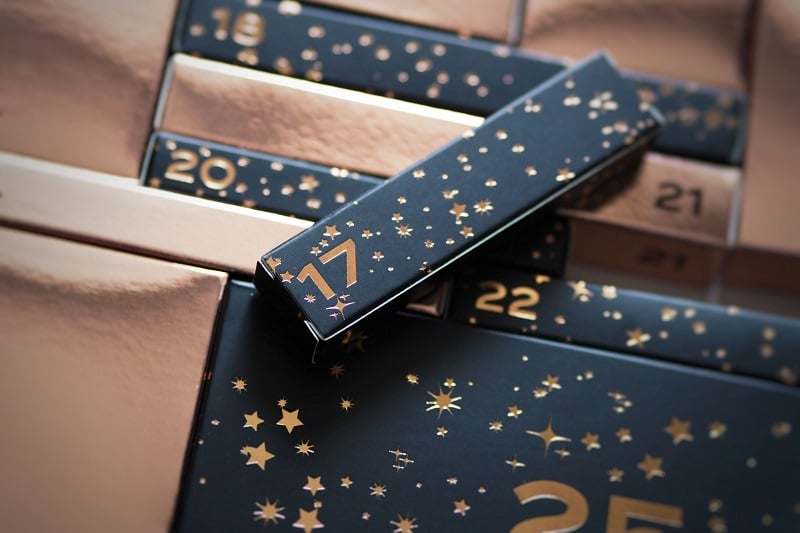 recenze kosmetický adventní kalendář