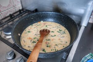 polévka z kokosového mléka