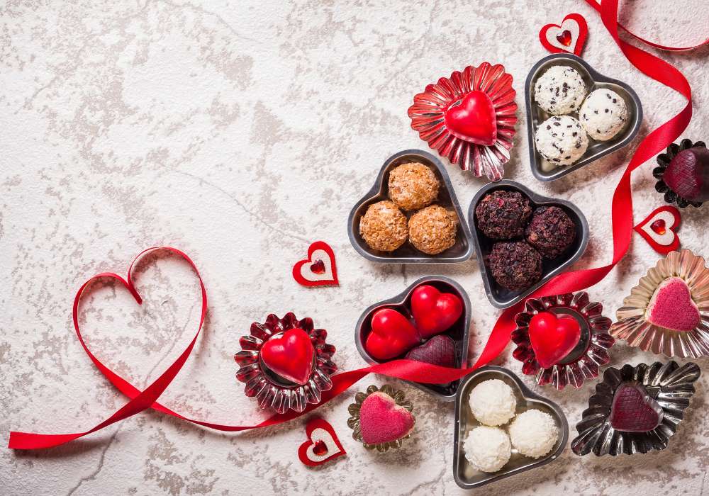 jedlé valentýnské dárky
