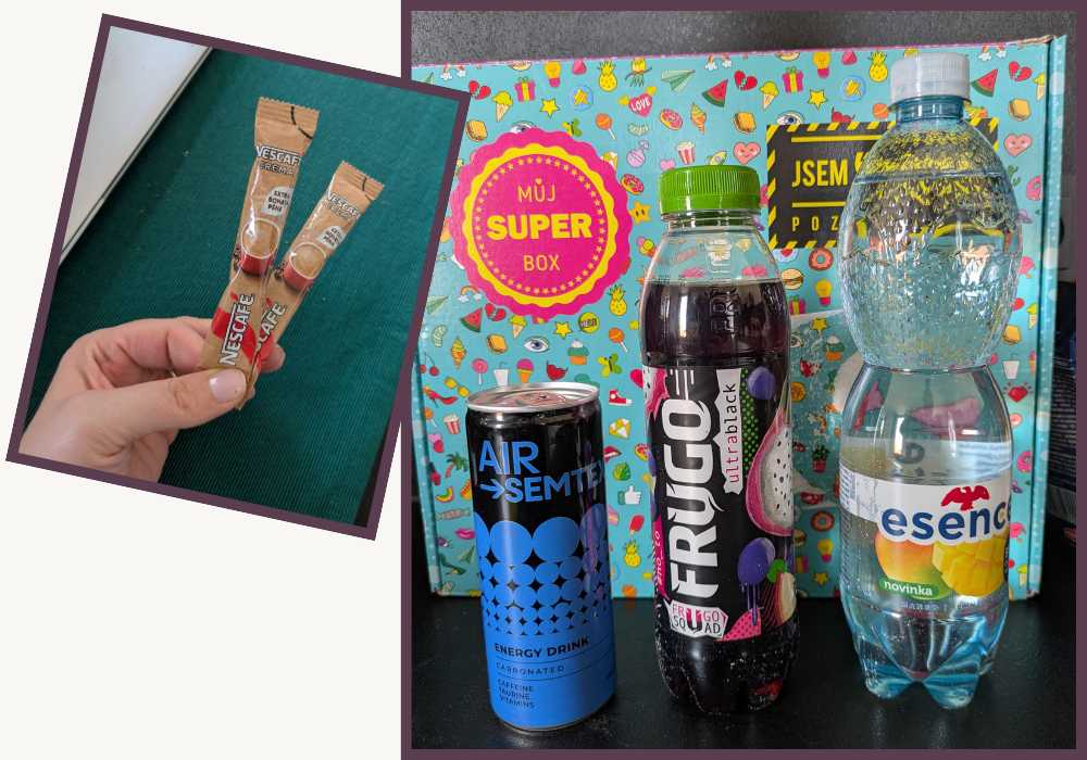 Můj super box březen nápoje