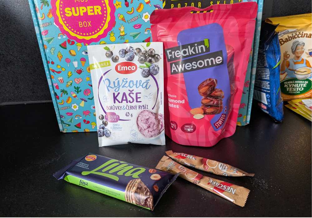 Můj super box březen něco dobrého na zub