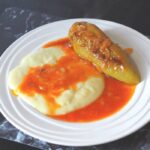 Plněné papriky s rajskou omáčkou podle mé babičky