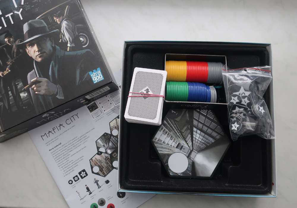 obsah balení mafia city