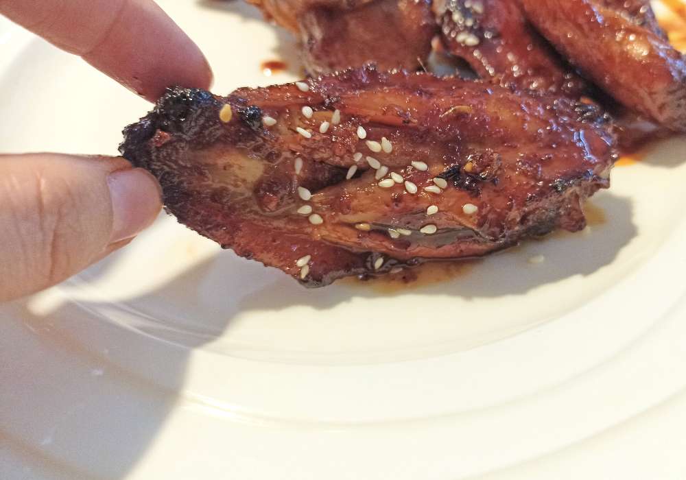 recept na ďábelská pečená křídla