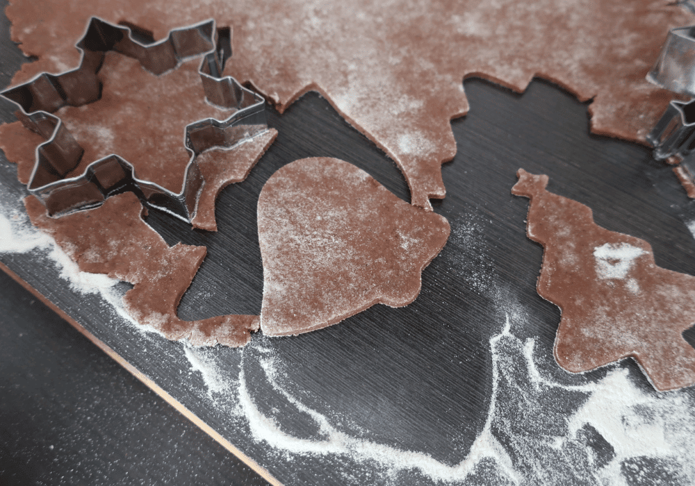 pečení vánočních perníčků