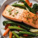 Losos z horkovzdušné fritézy