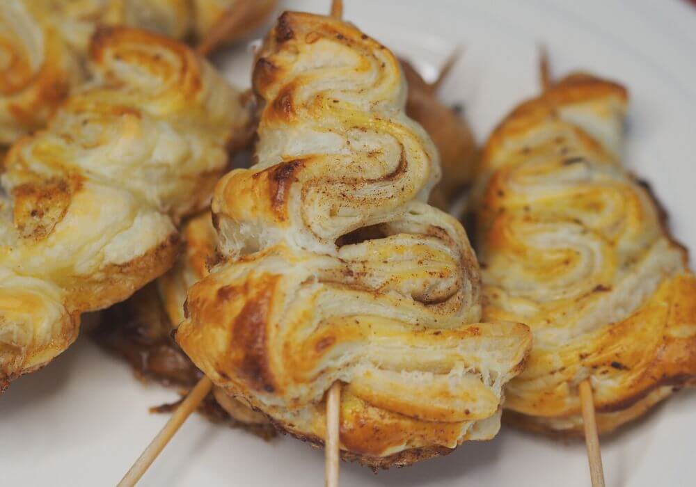 stromy z listového těsta