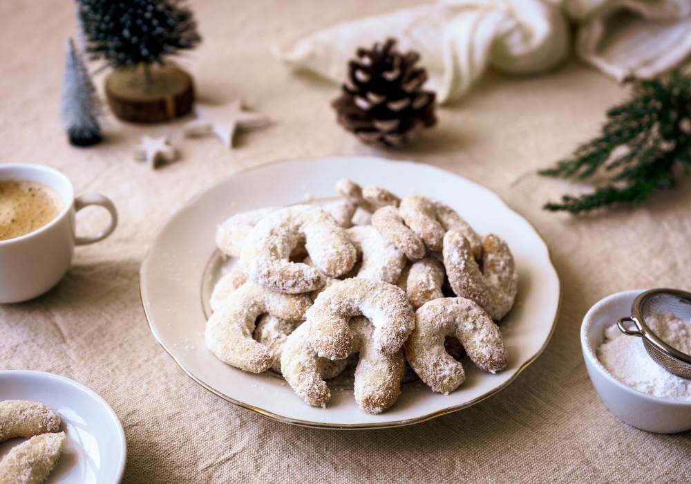 vanilkové rohlíčky recept