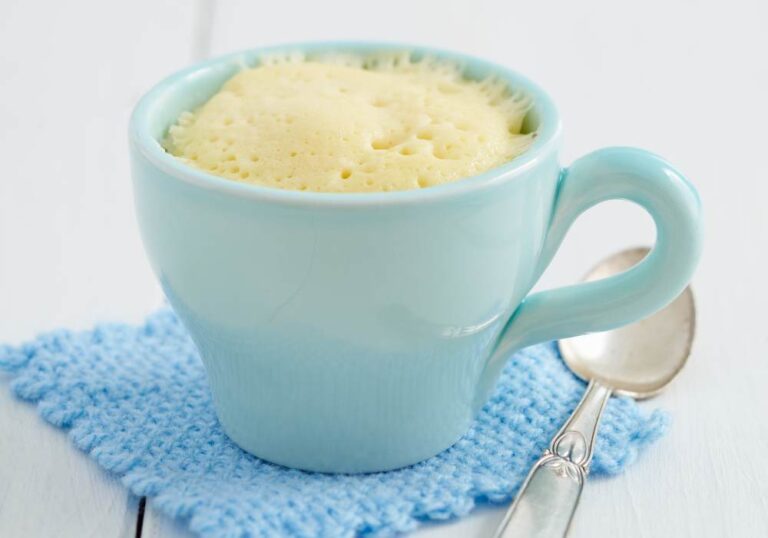 Raffaello mug cake recept
