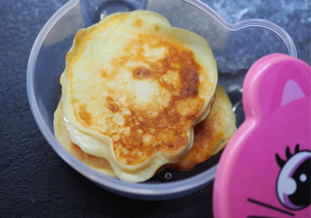 Banánové palačinky pro nejmenší