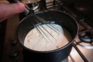 omáčka z mozzarelly