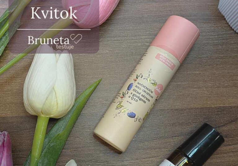 Kvitok roll-on sérum na oční okolí recenze