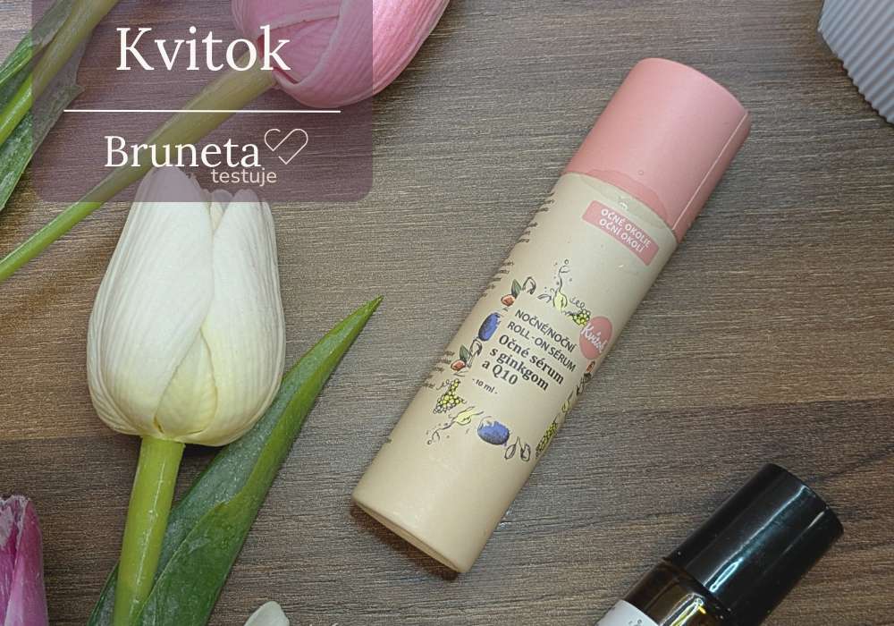 Kvitok roll-on sérum na oční okolí recenze