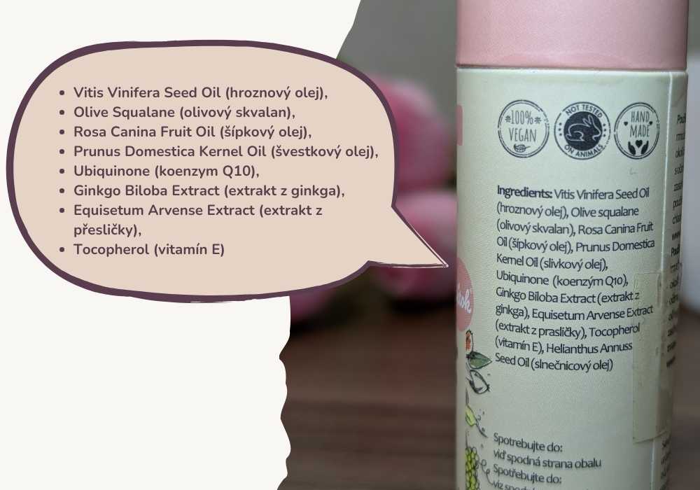 Kvitok Roll-on sérum na oční okolí s koenzymem Q10 - noční