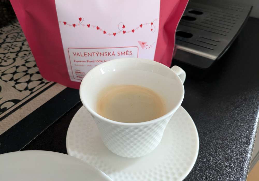 Mohaji valentýnská směs káva chuť