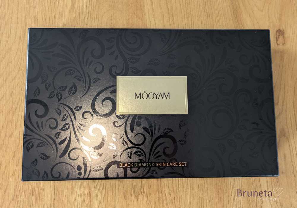 Mooyam Black Diamond skin care set recenze