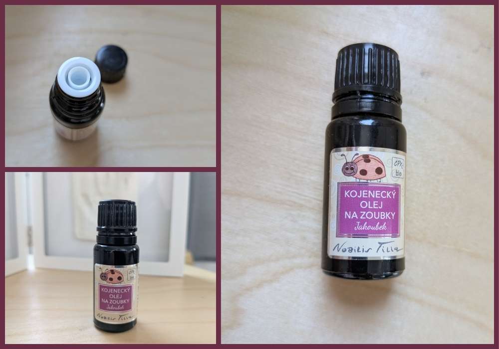 olej na prořezávání zoubků jakoubek