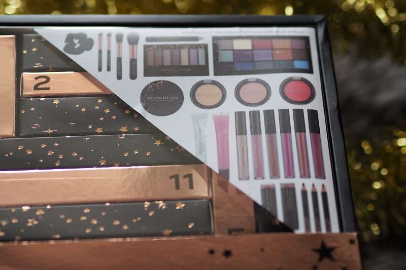 kosmetický adventní kalendář