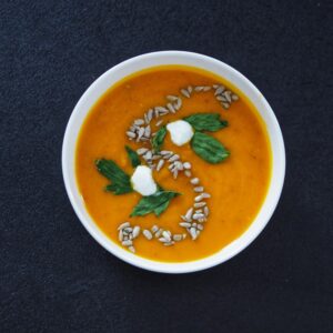 dýňová polévka z hokaido dýně