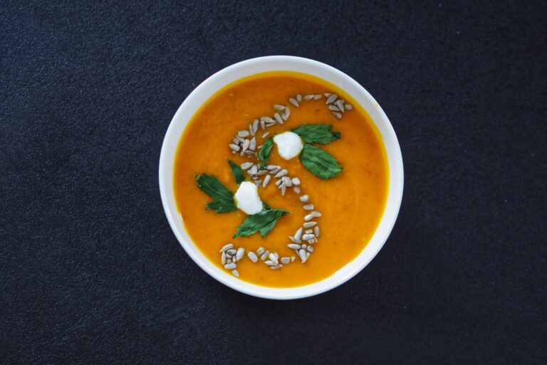 dýňová polévka z hokaido dýně