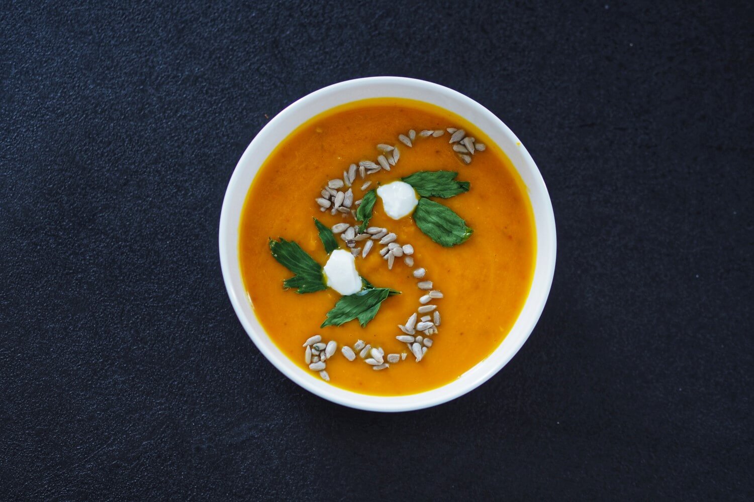 dýňová polévka z hokaido dýně