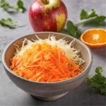 Recept na strouhané jablko s mrkví pro děti od 9. měsíce