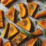 Pečená dýně s bylinkami a parmezánem recept