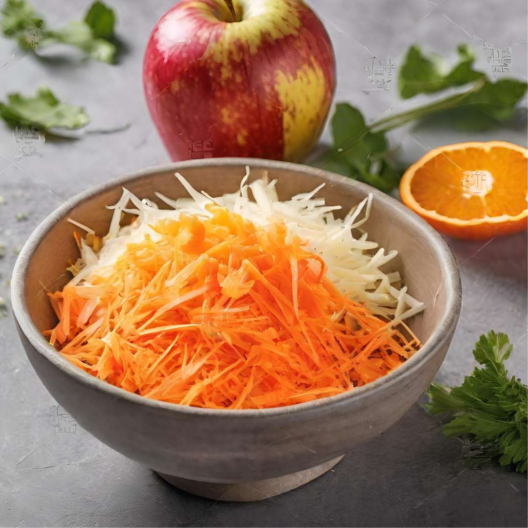 Recept na strouhané jablko s mrkví pro děti od 9. měsíce