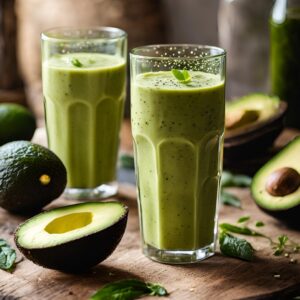 recept avokádové smoothie