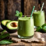 recept na smoothie z avokáda a banánu