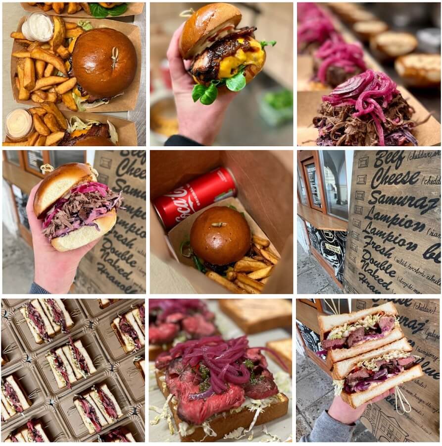 beefburger v litomyšli