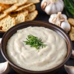 recept na česnekový dip