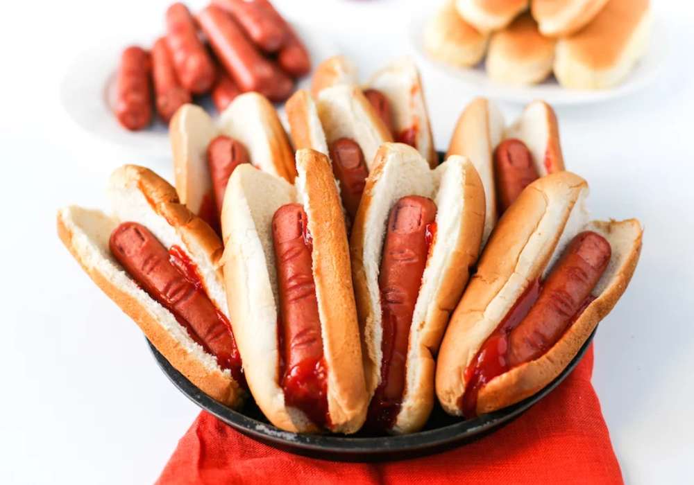 halloweenské recepty prsty