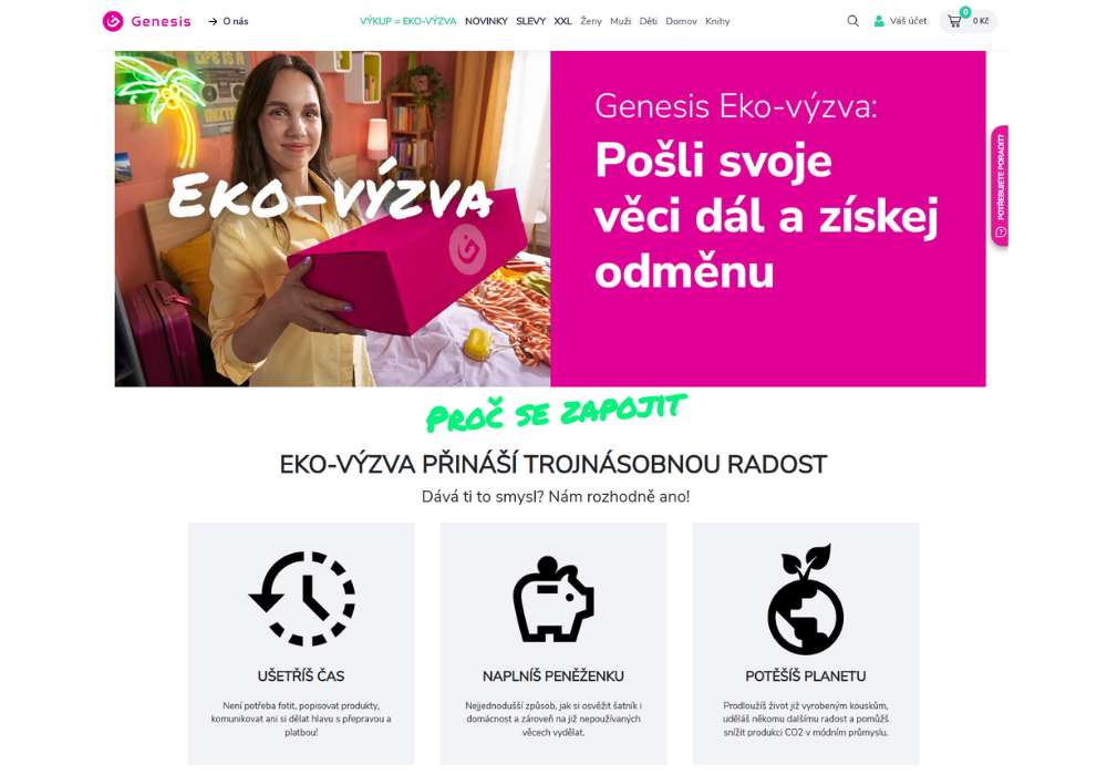 eko výzva genesis recenze