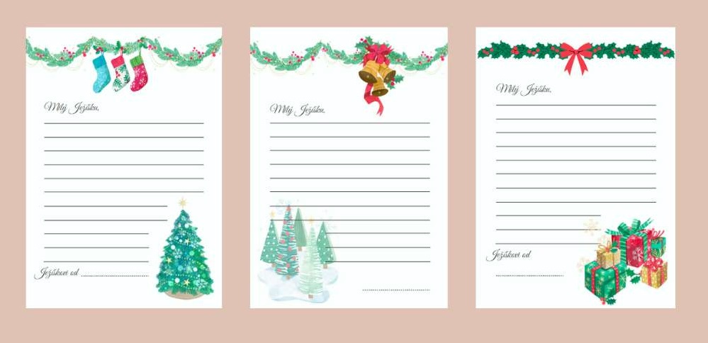 ke stažení - Dopisy Ježíškovi