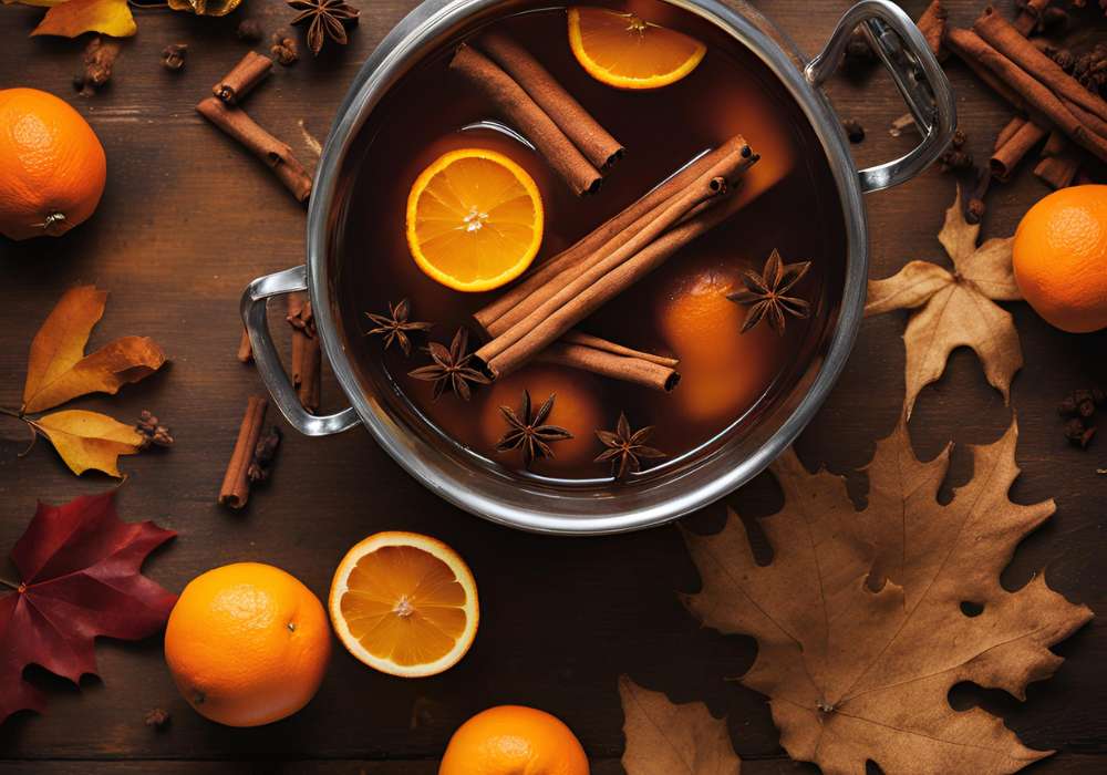 podzimní recepty - svařený punč