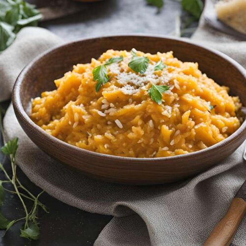 recept na dýňové rizoto