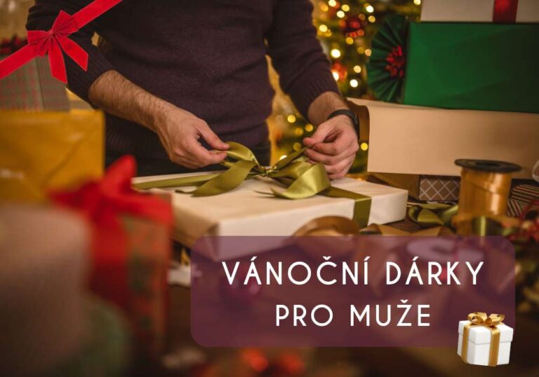 tipy na vánoční dárky pro muže