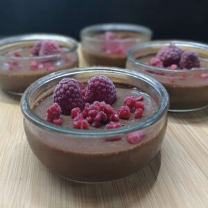 recept na čoko pěnu z hořké čokolády