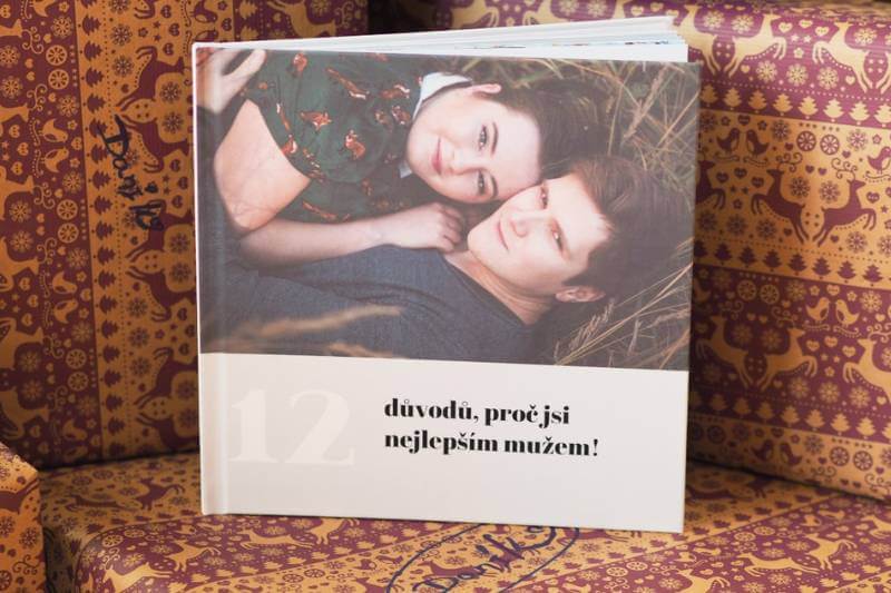 vánoční dárky z fotografií