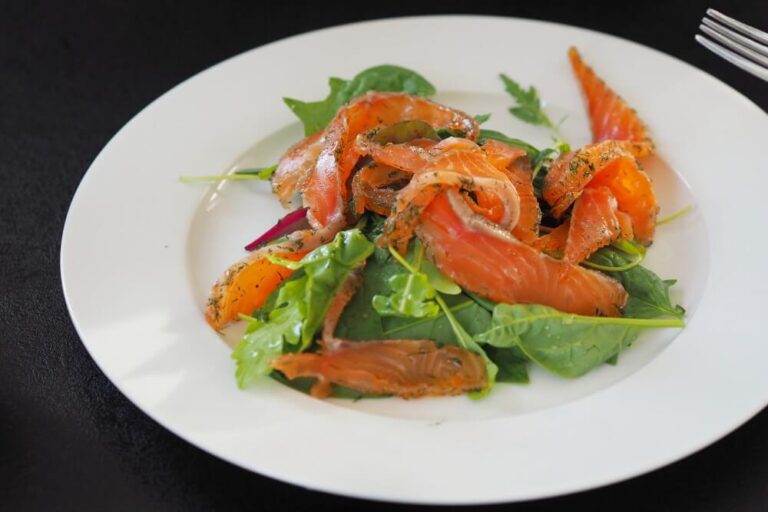 gravlax z lososa