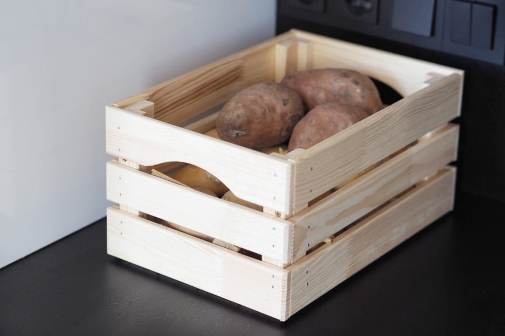 skladování zeleniny v bytě