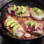 Recept na kuřecí prsa s avokádem