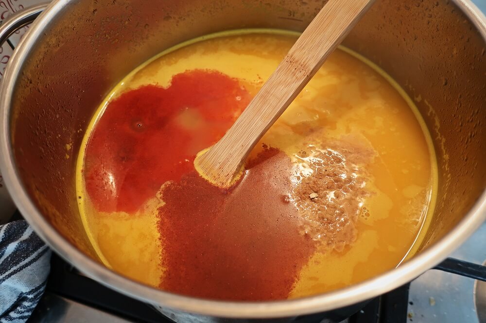 mrkvová polévka recept