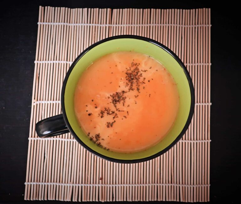 recept na krémovou mrkvovou polévku se zázvorem